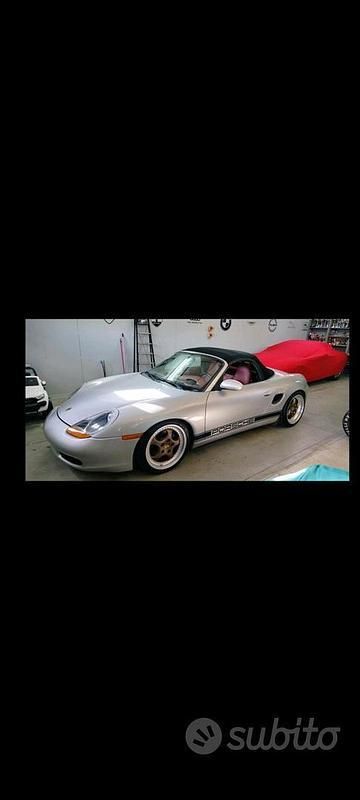 Usata Porsche Boxster 204 CV (150 kW) 1997 Grigio Cabrio