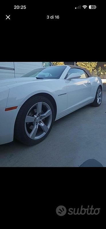 Usata Chevrolet Camaro 2012 Bianco Cabrio