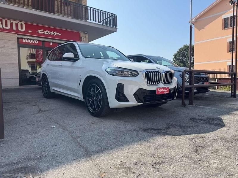 Usata BMW X3 M Sport 190 CV (139 kW) 2022 Bianco SUV