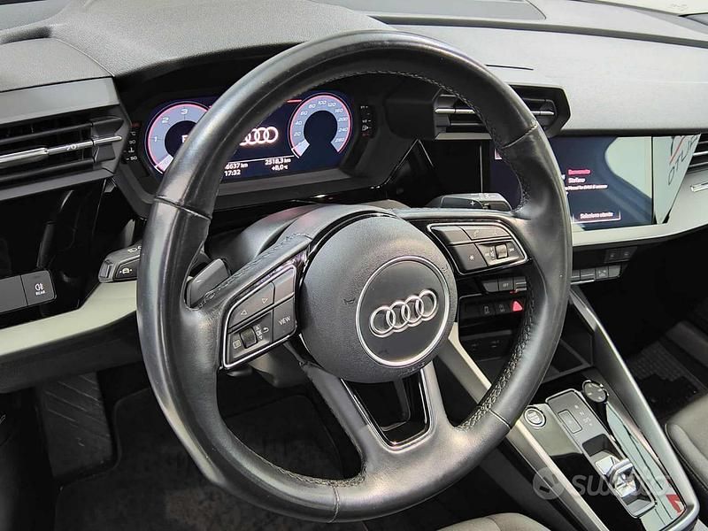 Usata Audi A3 150 CV (110 kW) 2021 Bianco Berlina