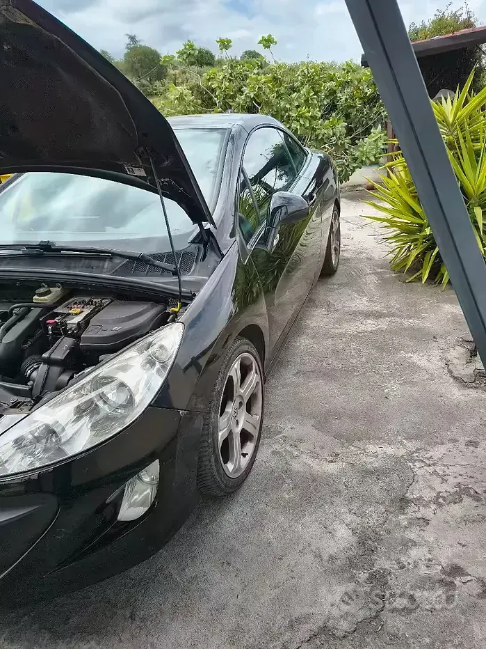 Usata Peugeot 308 CC 156 CV (114 kW) 2009 Nero Cabrio