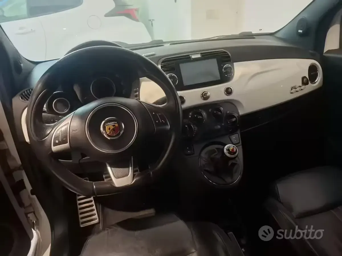 Usata Abarth 500 Esseesse 135 CV (99 kW) 2010 Bianco Coupé