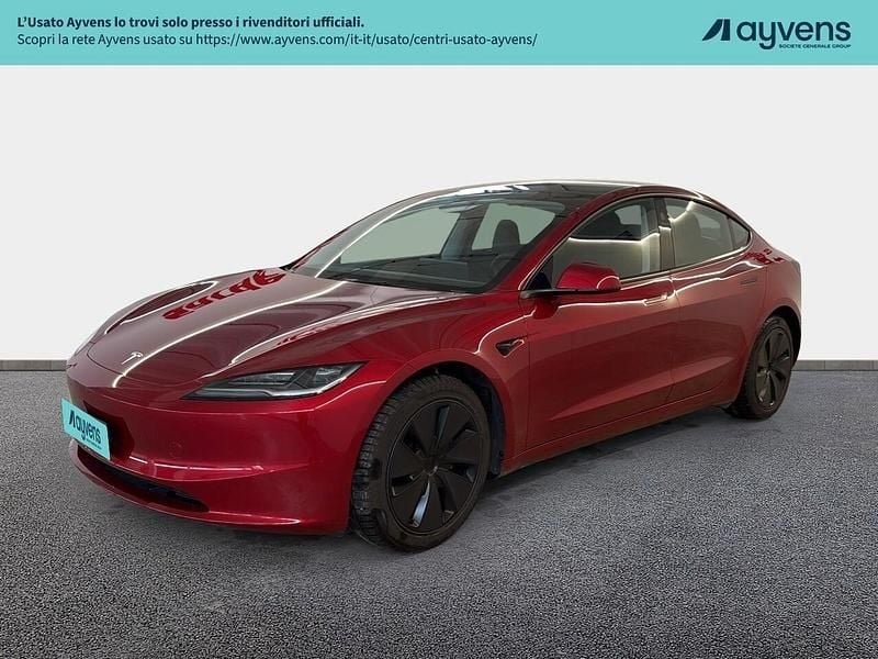 Usata Tesla Model 3 Long Range AWD 366 kW (498 CV) 2024 Rosso Berlina