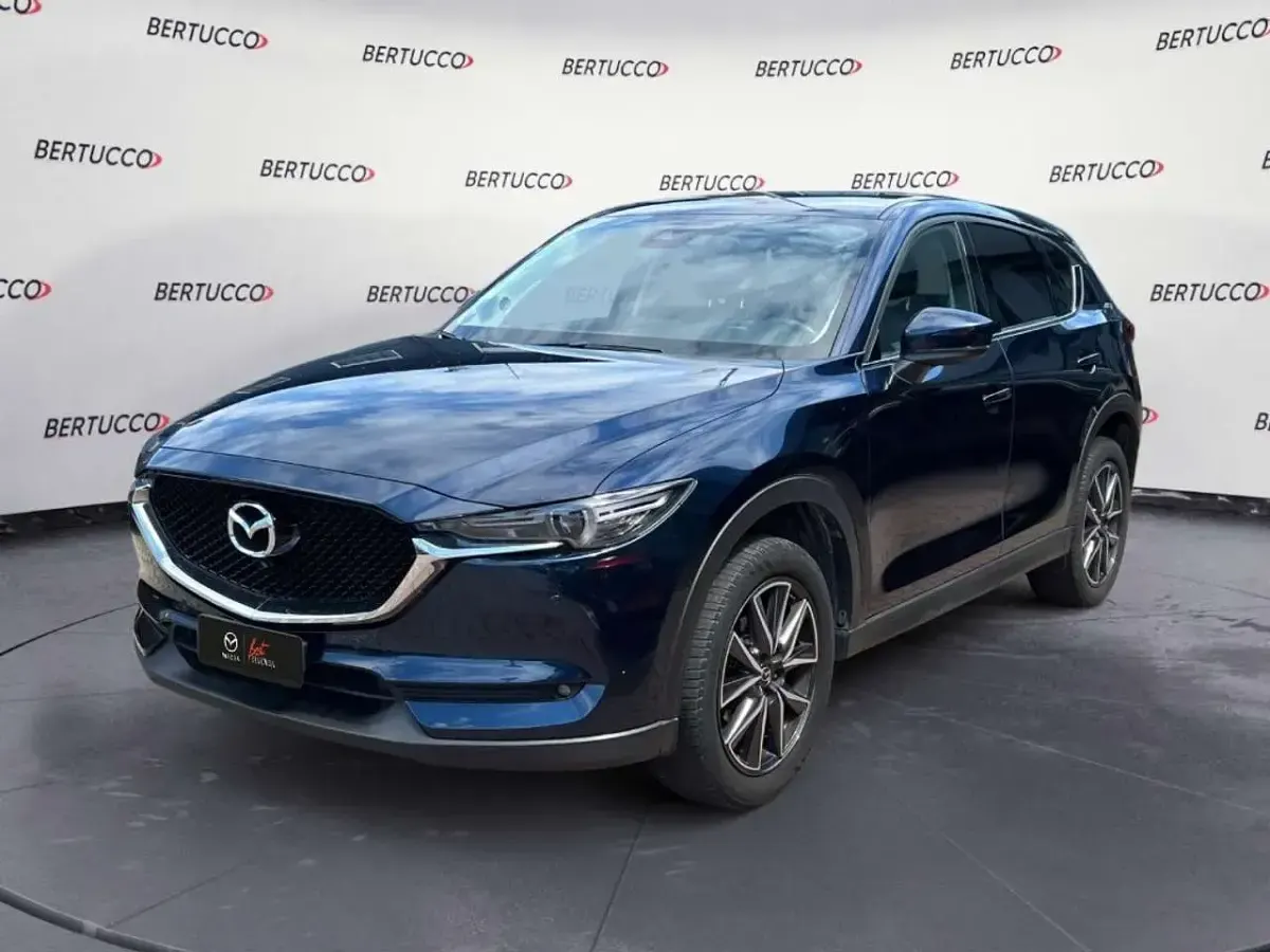 Usata Mazda CX-5 Exceed 165 CV (121 kW) 2018 Blu/azzurro SUV