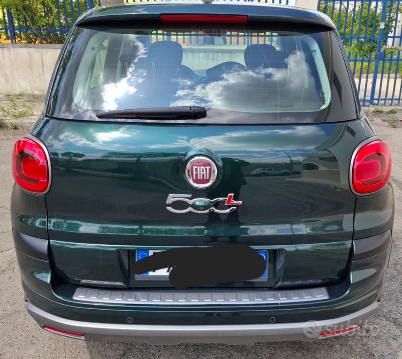 Usata Fiat 500L 95 CV (69 kW) 2019 Verde Monovolume