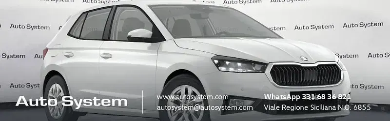 Nuova Skoda Fabia 95 CV (69 kW) 2026 Bianco luna Utilitaria