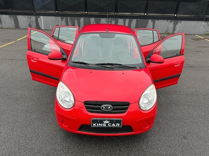 Usata Kia Picanto 63 CV (46 kW) 2010 Rosso Utilitaria