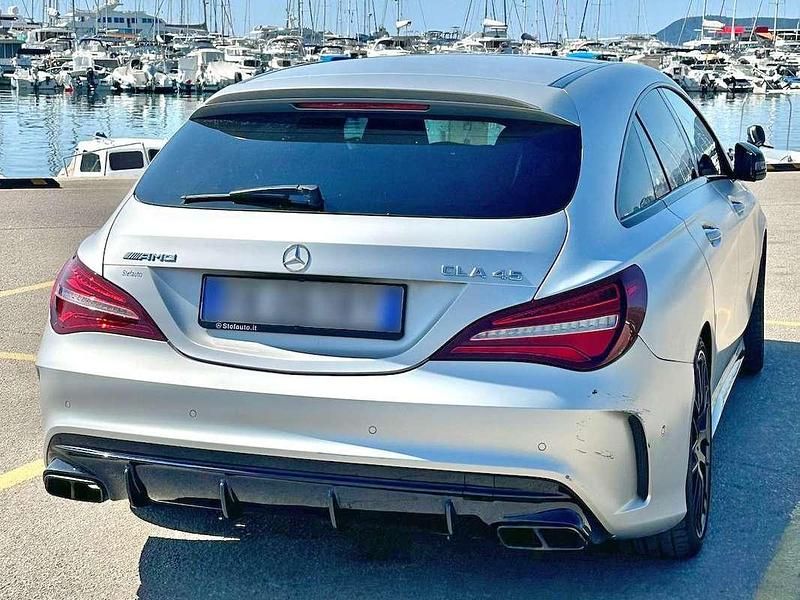 Usata Mercedes CLA45 AMG Shooting Brake AMG 381 CV (280 kW) 2017 Argento Station wagon