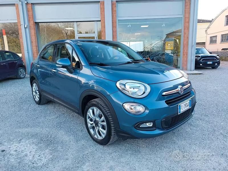 Usata Fiat 500X 120 CV (88 kW) 2017 Blu SUV