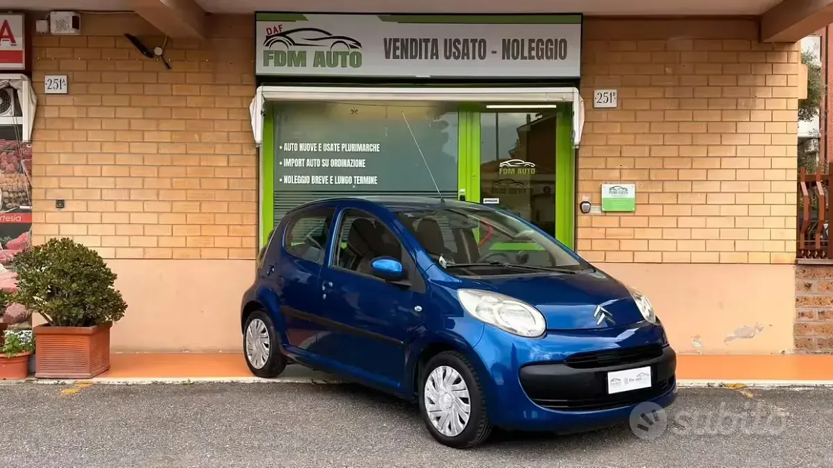 Usata Citroën C1 68 CV (50 kW) 2007 Blu Utilitaria