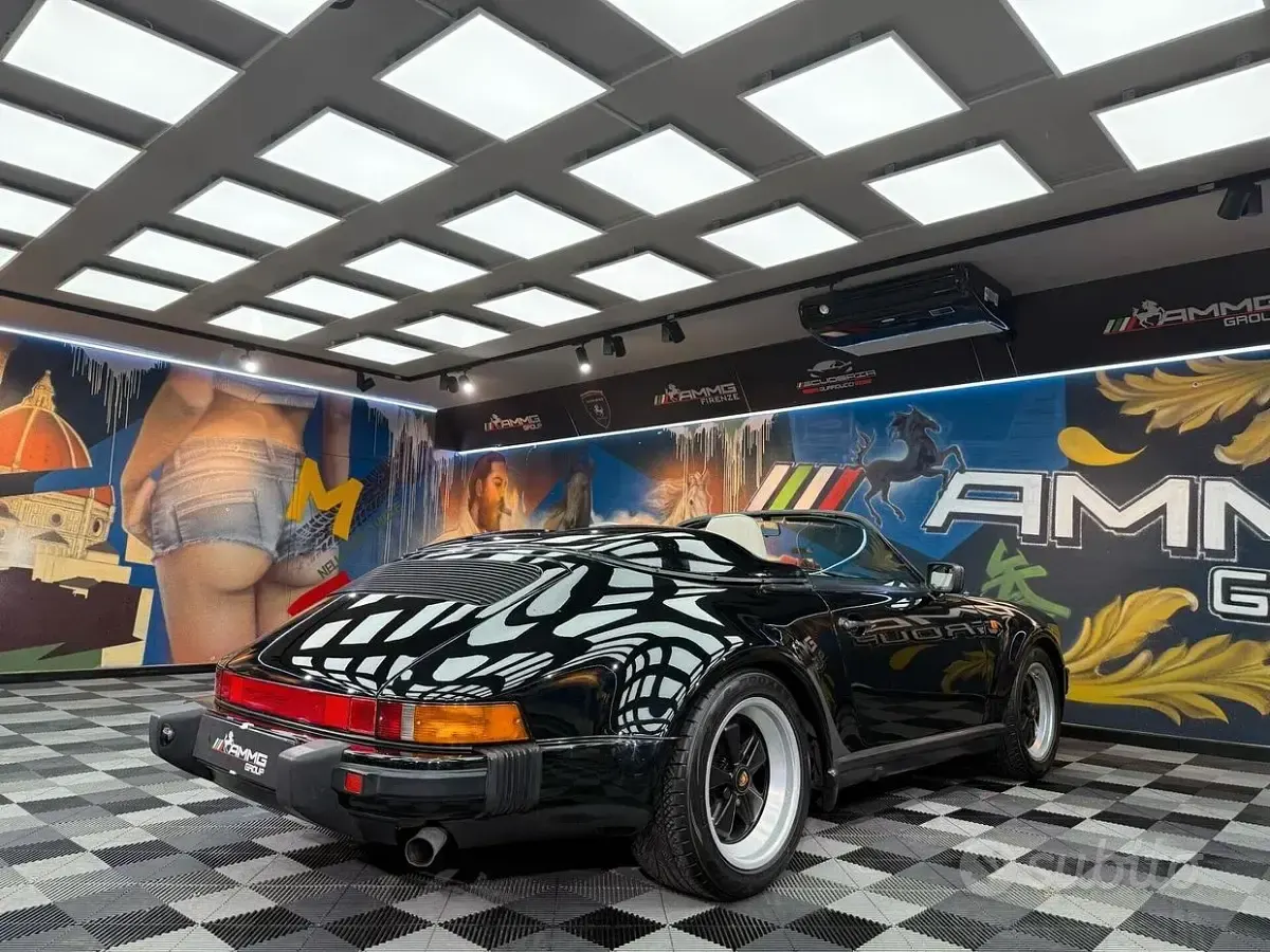 Usata Porsche 911 Speedster 231 CV (169 kW) 1992 Nero Cabrio