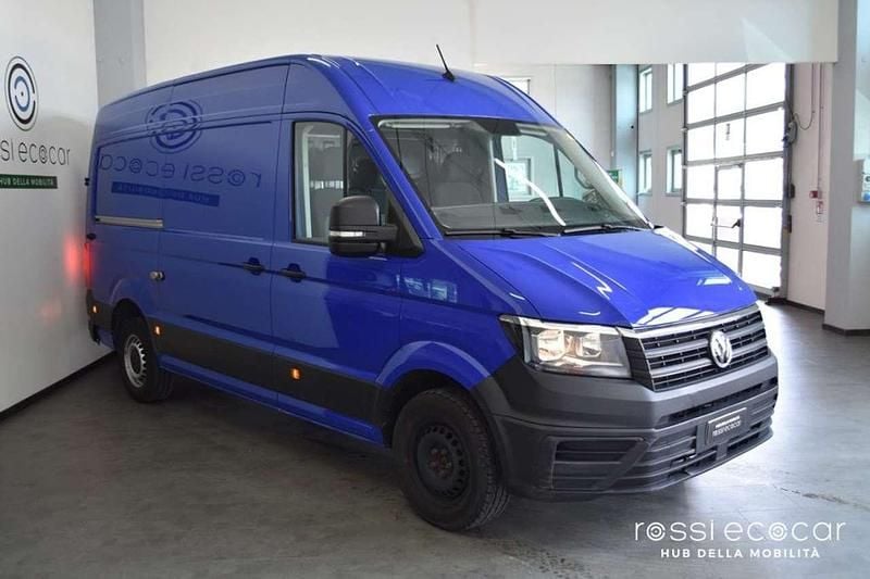 Usata VW Crafter 102 CV (75 kW) 2019 Blu Furgone