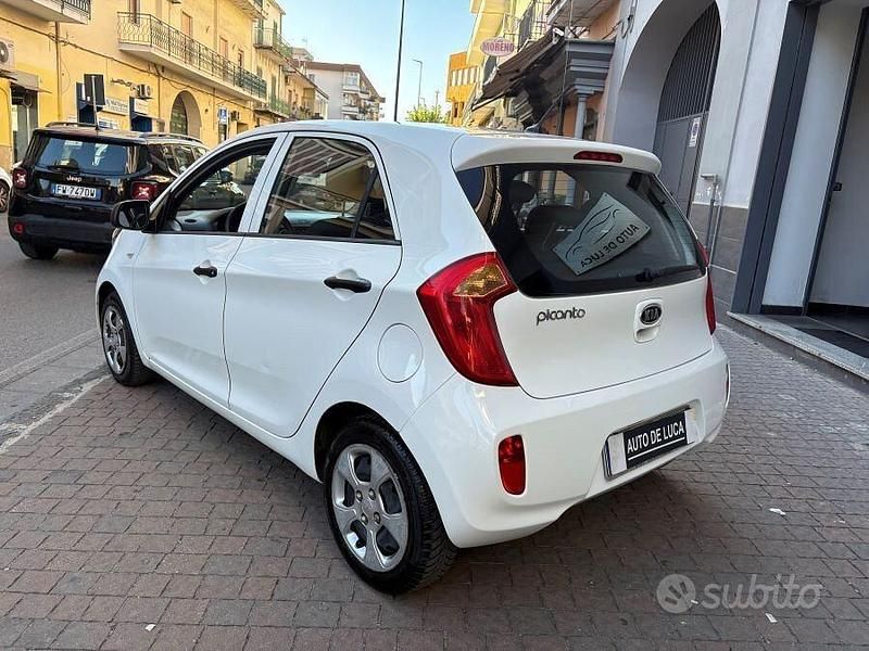 Usata Kia Picanto 70 CV (51 kW) 2013 Bianco Utilitaria
