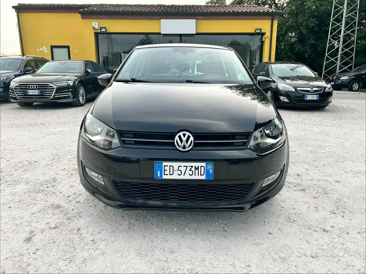 Usata VW Polo Highline 86 CV (63 kW) 2010 Nero Utilitaria