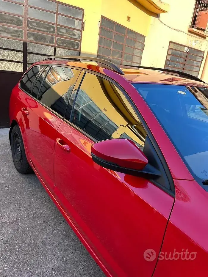 Usata Skoda Octavia G-TEC 110 CV (80 kW) 2018 Rosso Berlina