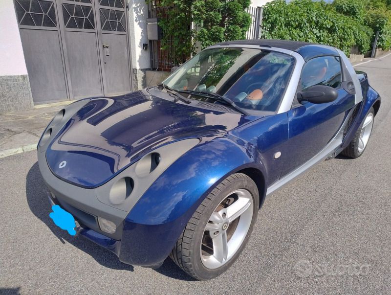 Usata Smart Roadster Passion 82 CV (60 kW) 2006 Blu/azzurro Cabrio