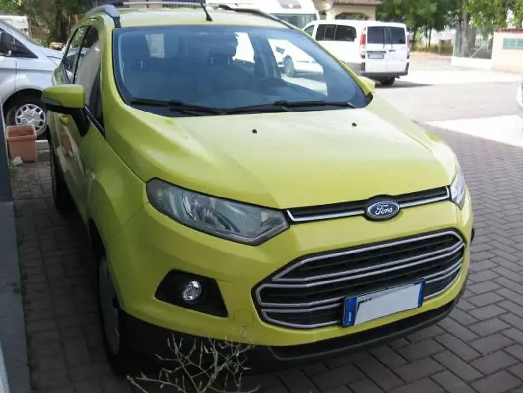 Usata Ford Ecosport 111 CV (81 kW) 2017 Giallo SUV