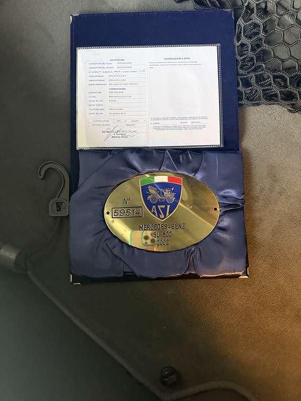 Usata Mercedes SL500 306 CV (225 kW) 2002 Nero Cabrio