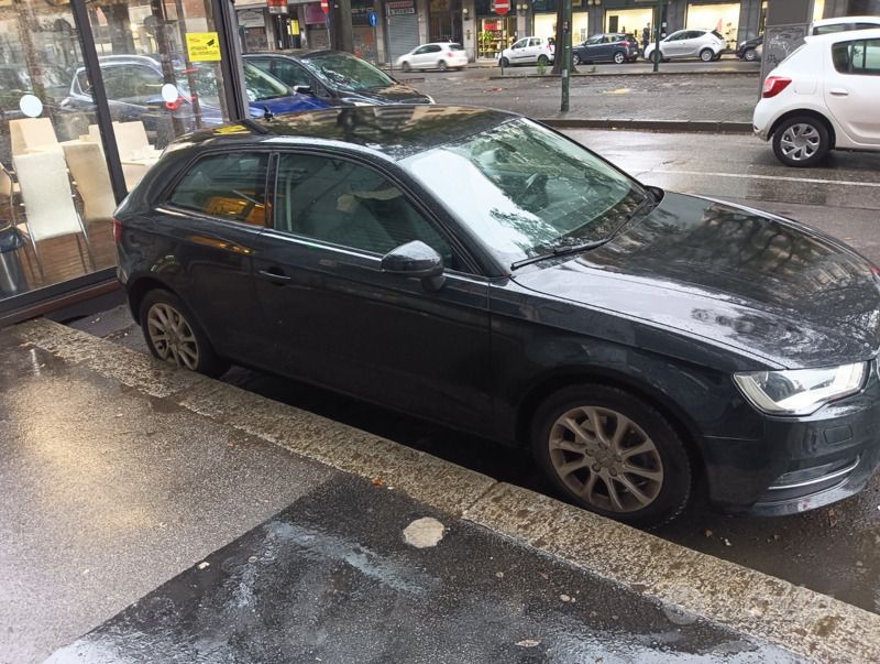 Usata Audi A3 116 CV (85 kW) 2015 Nero Berlina