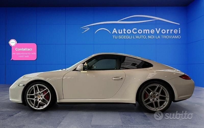 Usata Porsche 911 Carrera 4S 385 CV (283 kW) 2009 Bianco Coupé