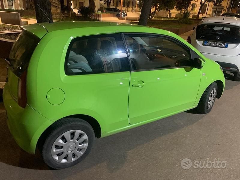 Usata Skoda Citigo 68 CV (50 kW) 2019 Verde Utilitaria