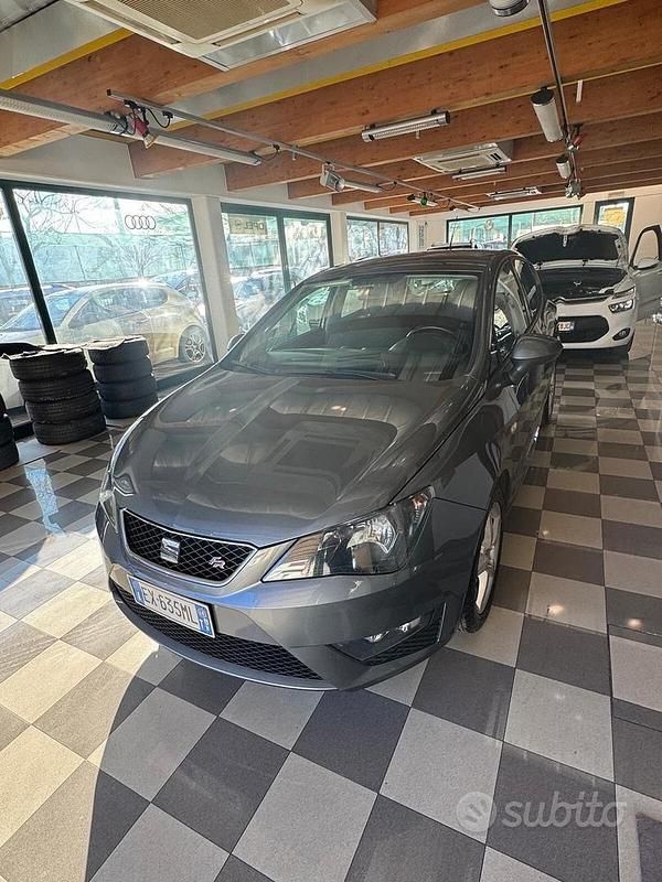 Usata Seat Ibiza FR 86 CV (63 kW) 2014 Grigio Berlina
