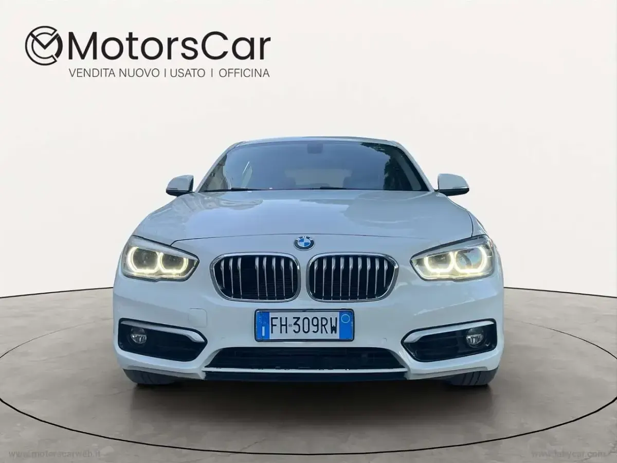 Usata BMW 116 150 CV (110 kW) 2017 Bianco Utilitaria