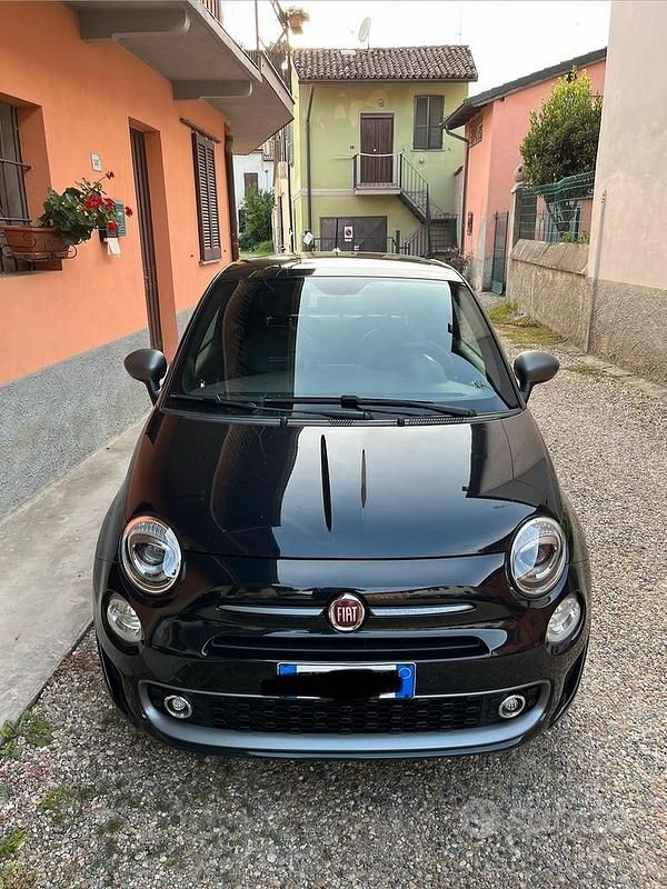 Usata Fiat 500 S 69 CV (50 kW) 2017 Nero Utilitaria