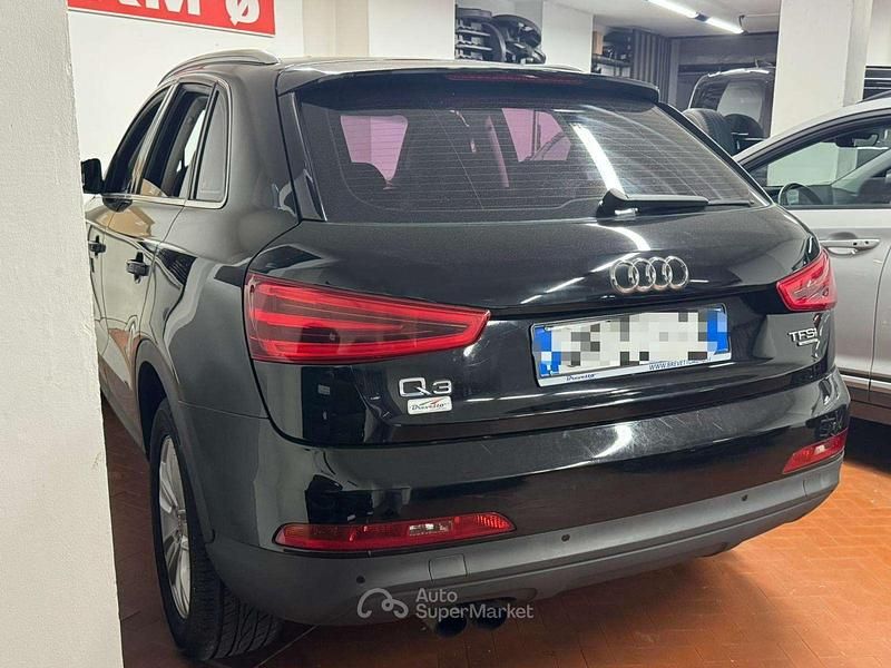 Usata Audi Q3 170 CV (125 kW) 2012 Nero SUV