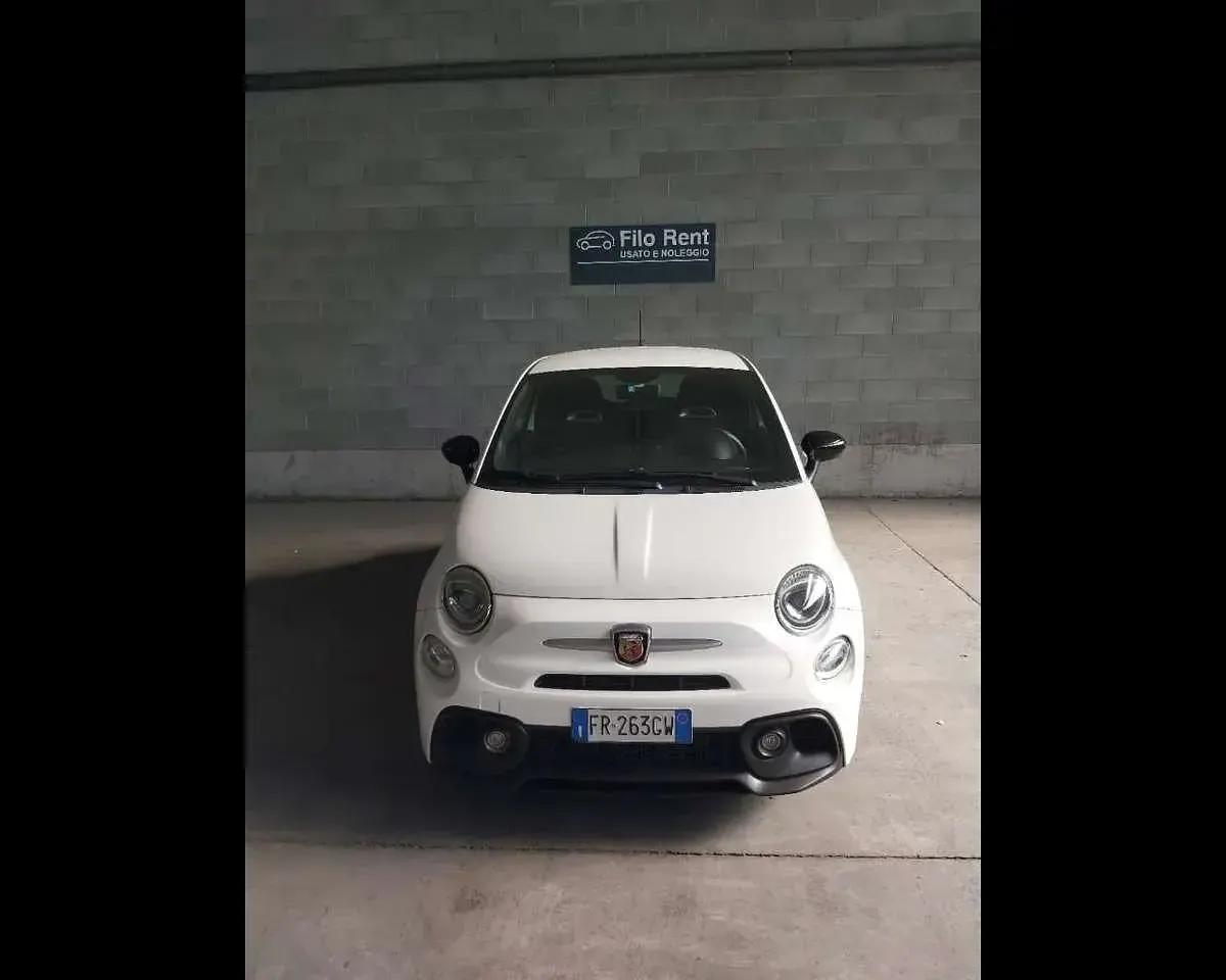 Usata Abarth 595 144 CV (105 kW) 2018 Bianco Berlina