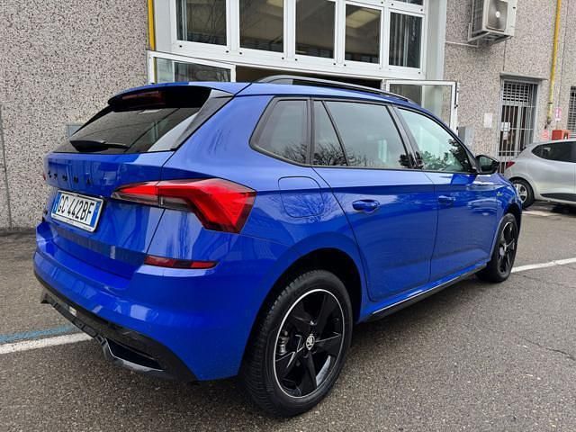 Usata Skoda Kamiq Monte Carlo 89 CV (65 kW) 2020 Blu SUV