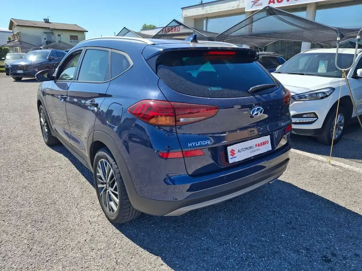 Usata Hyundai Tucson 136 CV (100 kW) 2019 Blu/azzurro SUV
