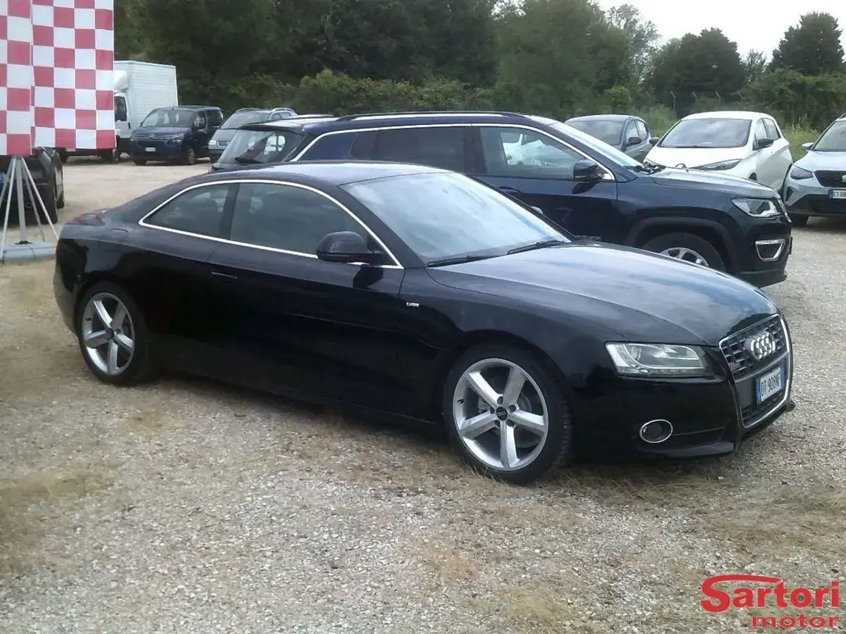 Usata Audi A5 S-Line 170 CV (125 kW) 2008 Nero Coupé