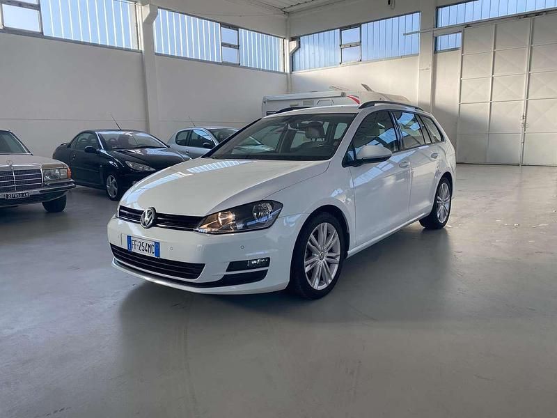 Usata VW Golf VII Business 110 CV (80 kW) 2016 Bianco Station wagon