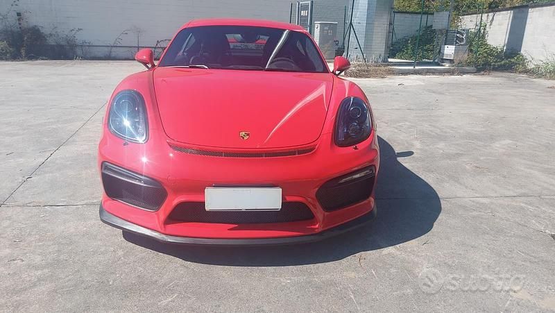 Usata Porsche Cayman 2016 Rosso Coupé