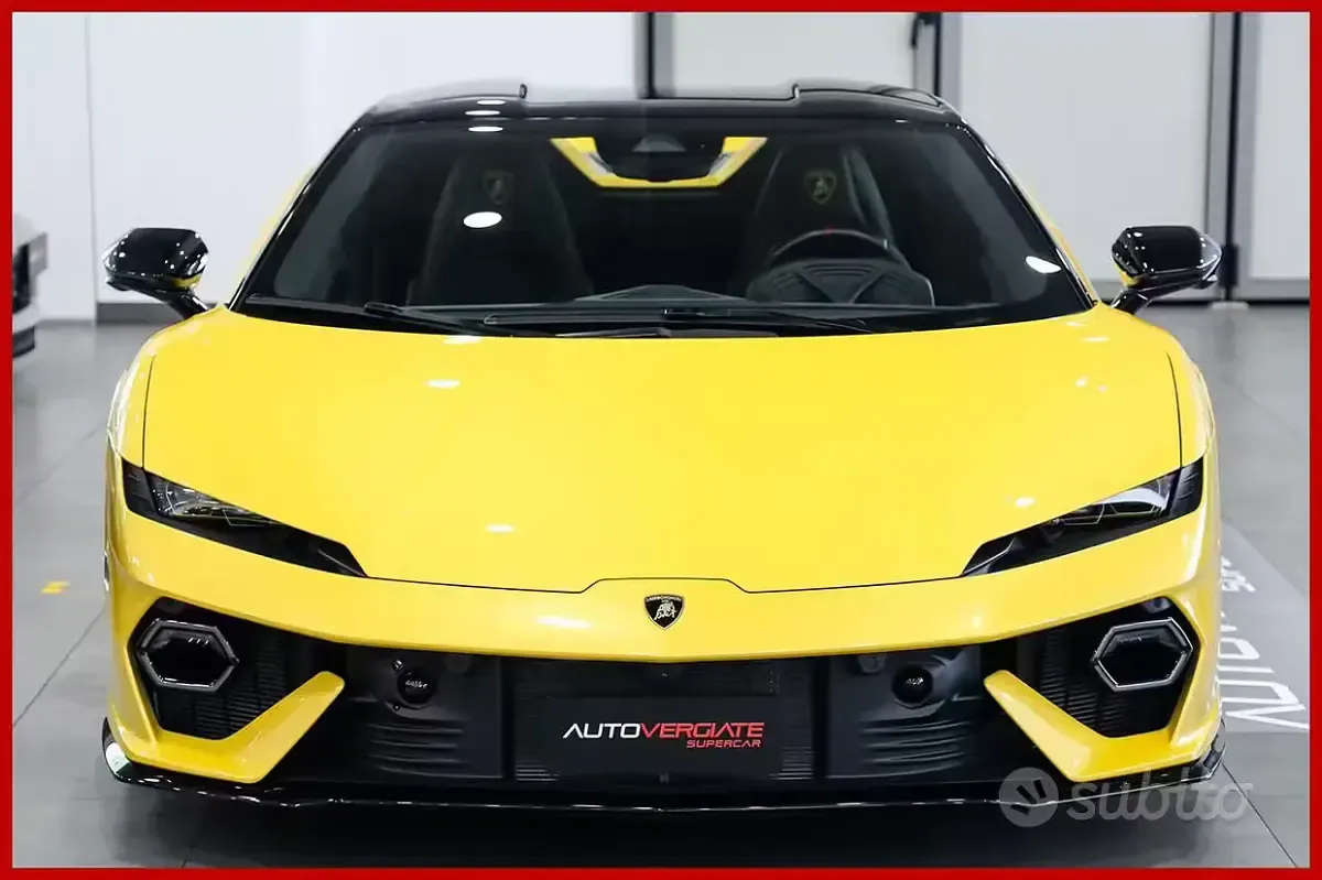 Nuova Lamborghini Temerario 799 CV (587 kW) 2026 Giallo Coupé