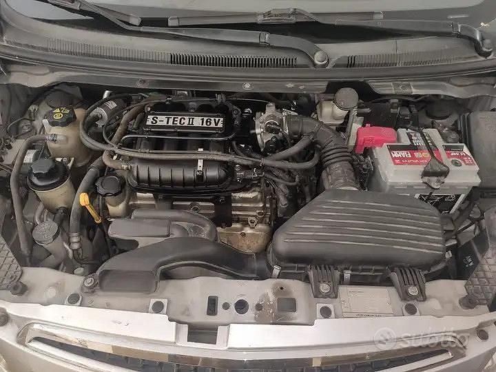 Usata Chevrolet Spark 68 CV (50 kW) 2011 Grigio Utilitaria