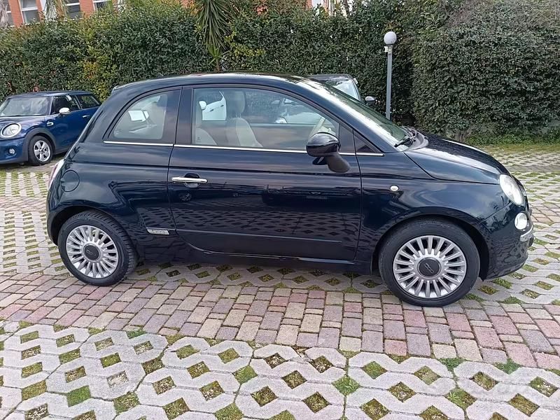Usata Fiat 500 Lounge 69 CV (50 kW) 2011 Blu Berlina