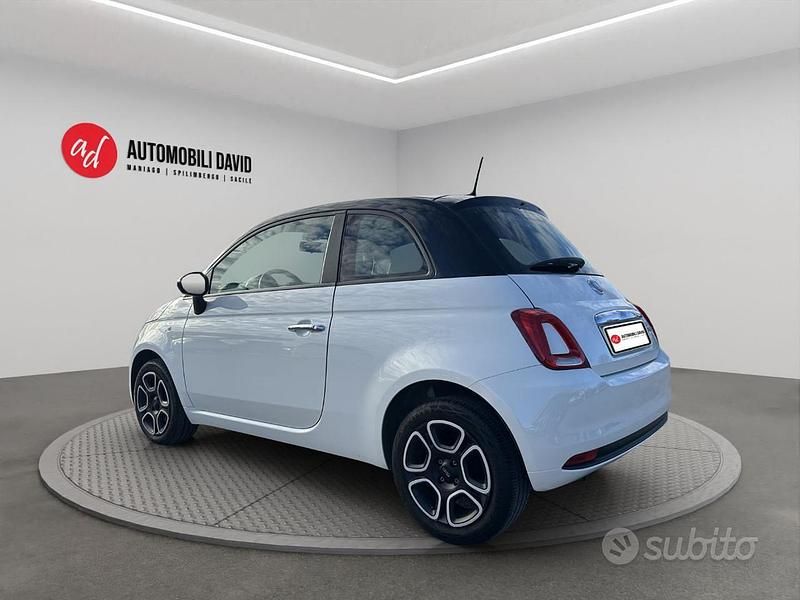 Usata Fiat 500 Club 69 CV (50 kW) 2023 Grigio Utilitaria
