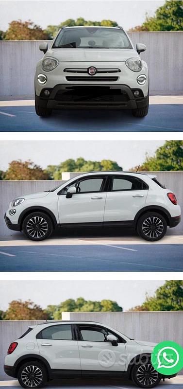 Bianco Usata 2021 Fiat 500 Cross Station wagon | 15.000 € (Buon prezzo) - Immagine 1/4