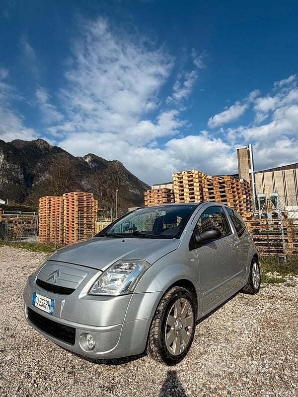 Usata Citroën C2 68 CV (50 kW) 2003 Grigio Utilitaria