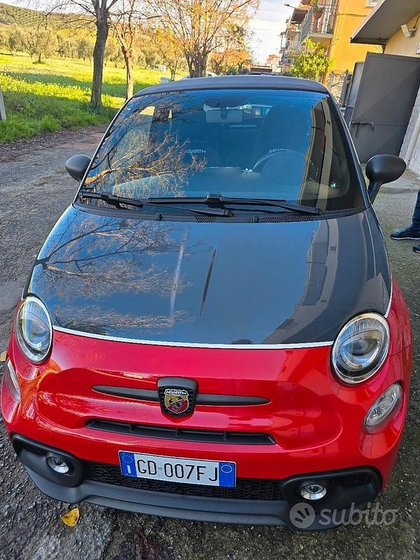 Usata Abarth 595C Competizione 180 CV (132 kW) 2020 Rosso Cabrio