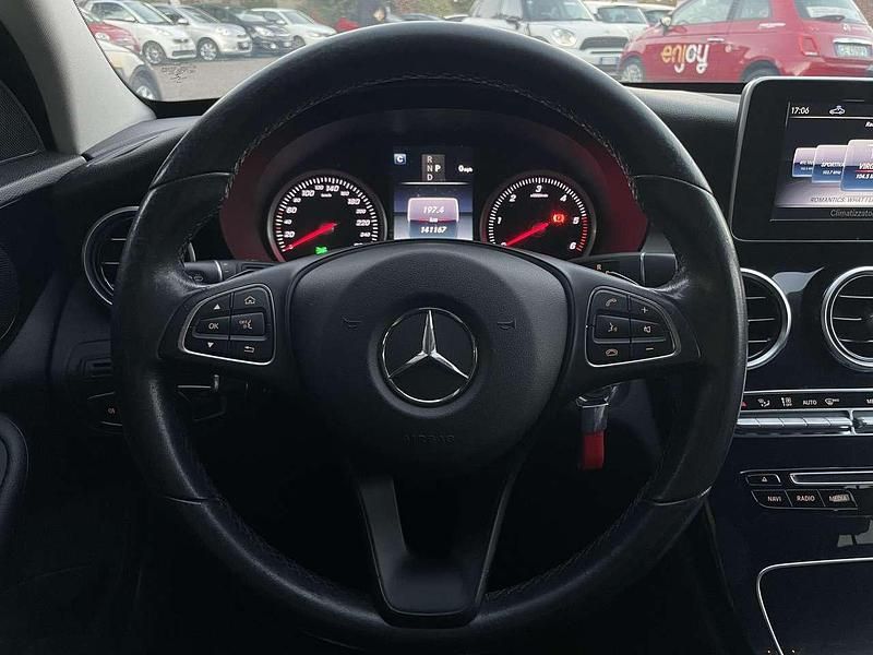 Usata Mercedes C220 Premium 170 CV (125 kW) 2018 Bianco Station wagon