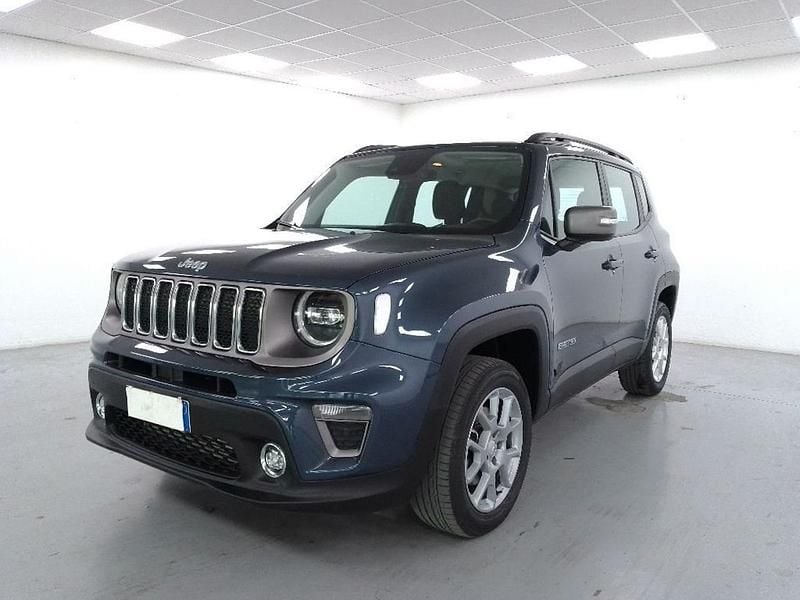 Usata Jeep Renegade Limited 140 CV (102 kW) 2020 Blu pastello SUV