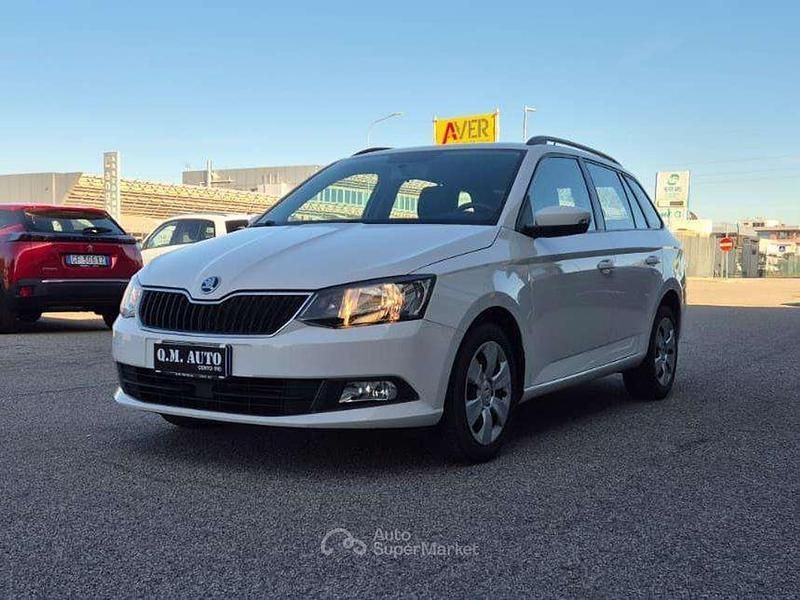 Usata Skoda Fabia Ambition 90 CV (66 kW) 2015 Bianco Station wagon