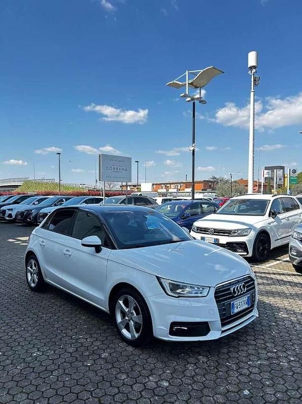 Usata Audi A1 Sport 82 CV (60 kW) 2018 Bianco Berlina