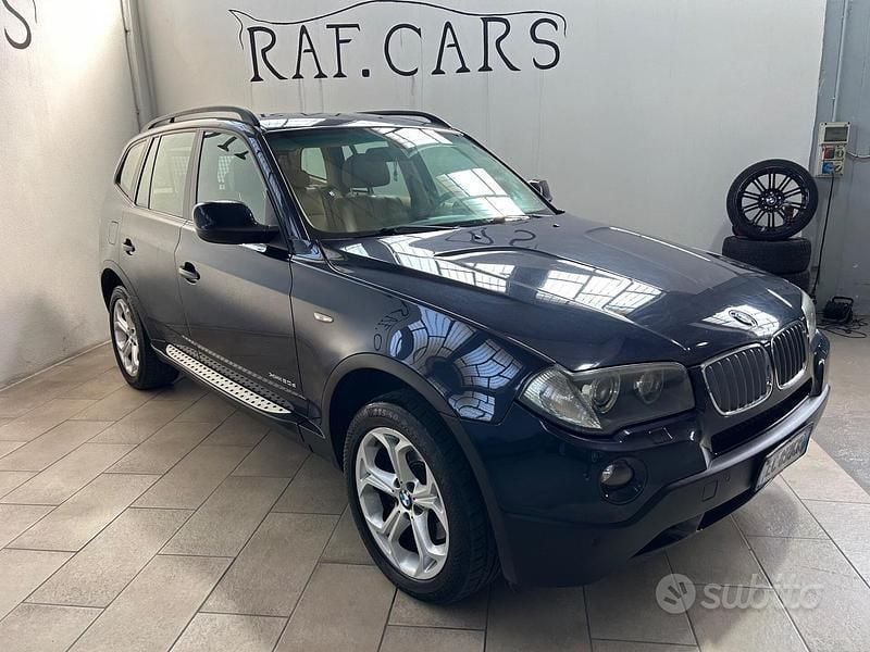 Usata BMW X3 Efficient Dynamics 176 CV (129 kW) 2010 Blu SUV