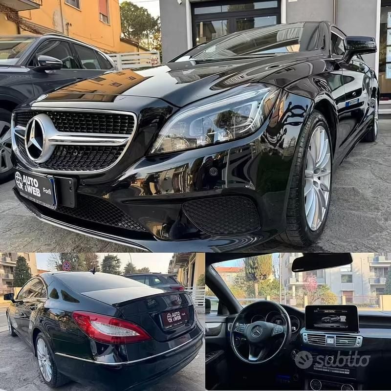 Usata Mercedes CLS250 Premium 203 CV (149 kW) 2016 Nero Berlina