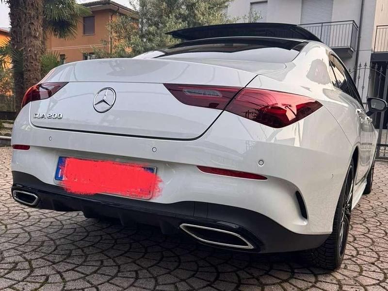 Bianco Usata 2023 Mercedes CLA200 AMG Line Premium Plus Coupé | 36.500 € (Super prezzo) - Immagine 1/4