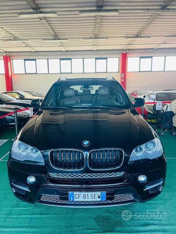 Usata BMW X5 245 CV (180 kW) 2012 Nero SUV
